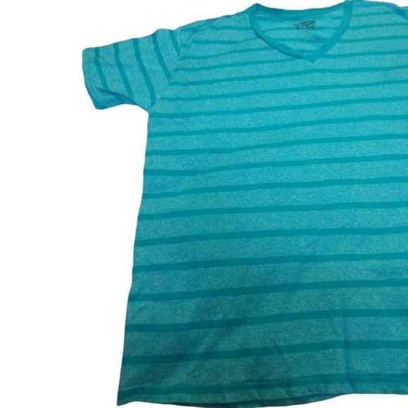 707 Women's Striped V-Neck Unisex Casual Shirt In A Large - Picture 3 of 12